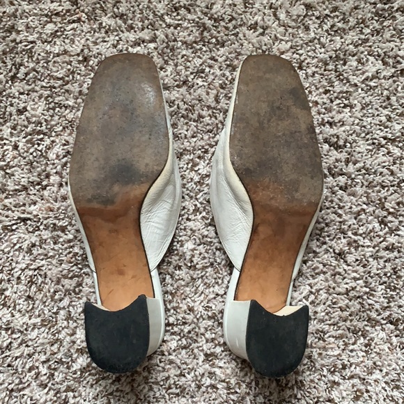 Enzo Angiolini White Mules - Picture 4 of 7